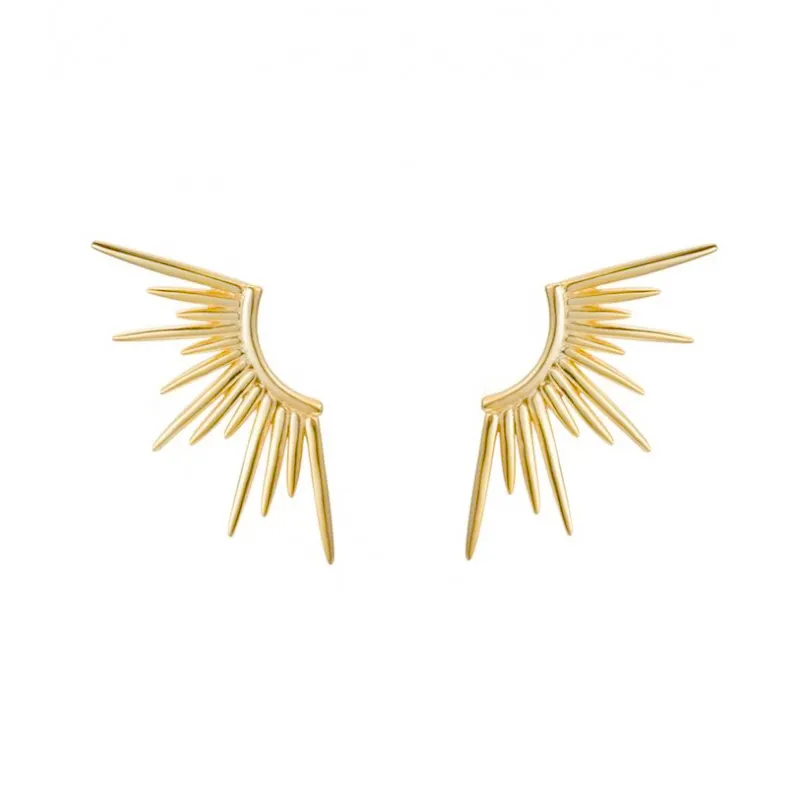 Run Rays Stud Earrings