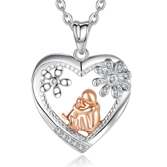 My Lovely Dog Sterling Silver Necklace