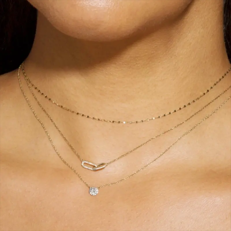 Geometric Interlocking Clavicle Chain