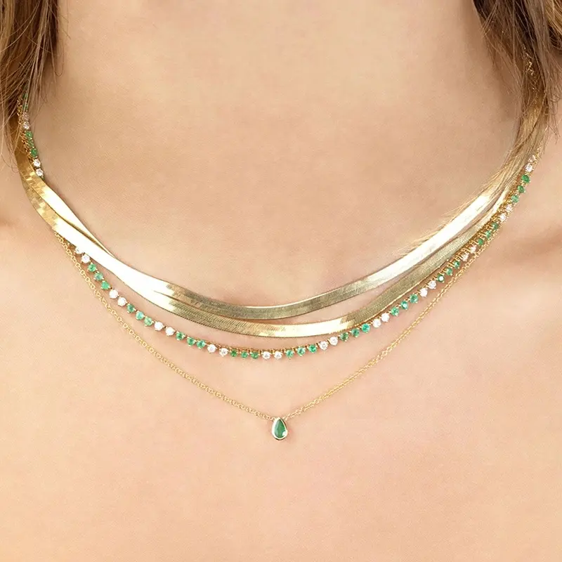 Snake Chain Choker Necklace