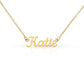 Personalized Name Necklace - Simple Lettering